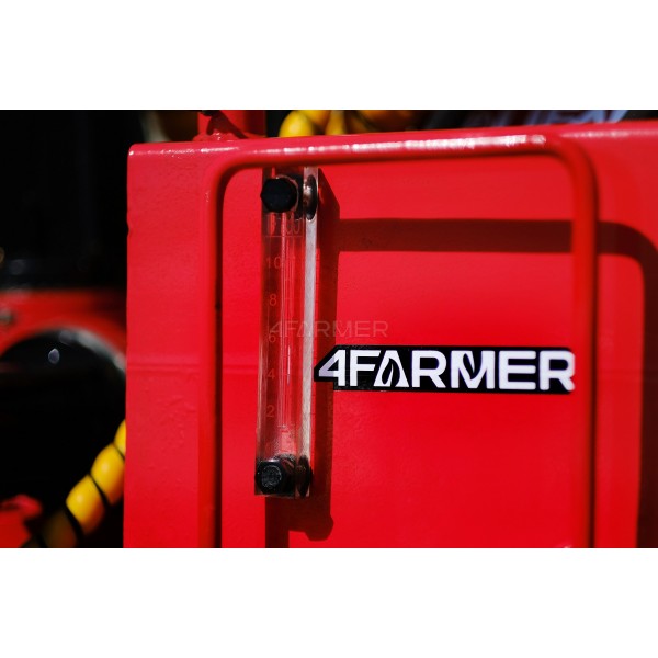 Żuraw leśny ATV LT1500 + przyczepa ładowacz HDS 1,5t / 300 kg 4Farmer