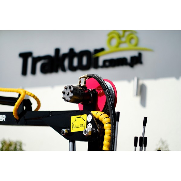 Grue forestière ATV LT1500 + remorque chargeur HDS 1,5t / 300 kg 4Farmer