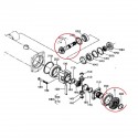 Scheibenrad, 37410-99200, 24T, 30T, Kubota GL19, Kubota GL25, Kubota ST25, Kubota ST30,