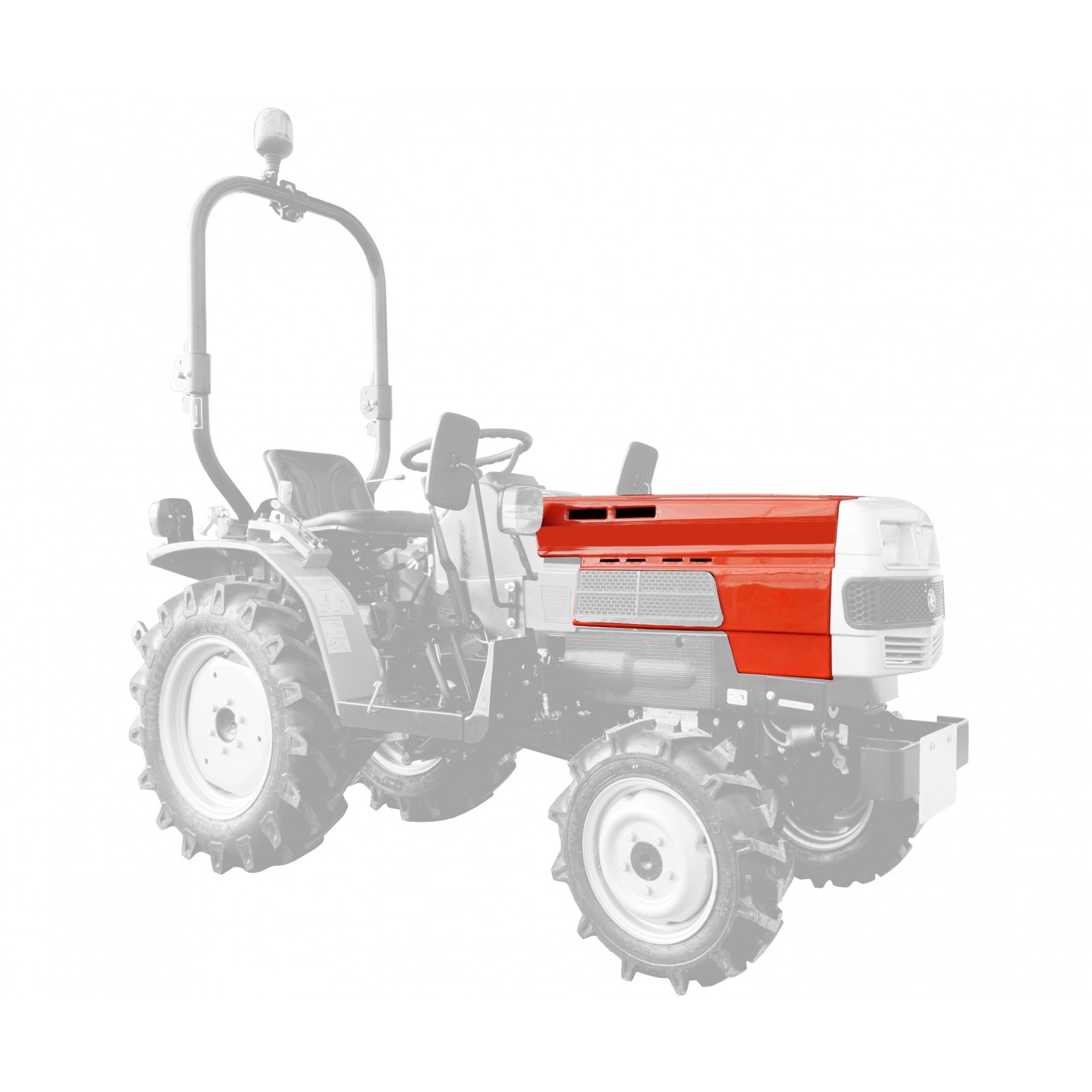Maska / klapa przednia / Mitsubishi VST FIELDTRAC MT180 / MT224 / MT270 | Traktor.com.pl