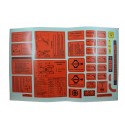 Pegatinas Mitsubishi VST SHAKTI, FIELDRTAC MT224