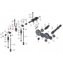 Matica M10x6.0 motora K3C Mitsubishi VST Shakti, Fieldtrac MT180, MT224, MT270