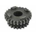 Double gearbox sprocket / 20T / 25T / 18T / Kubota B6000 / Kubota ZL600 / K-66591-14352
