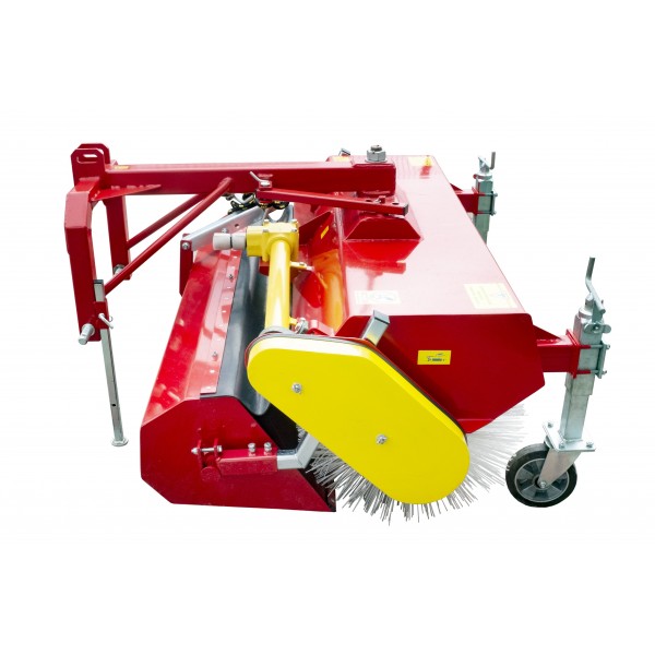 Zamiatarka 170 cm do traktora z koszem 4FARMER | Traktor.com.pl