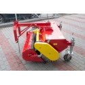 170 cm sweeper for the 4FARMER tractor with a basket