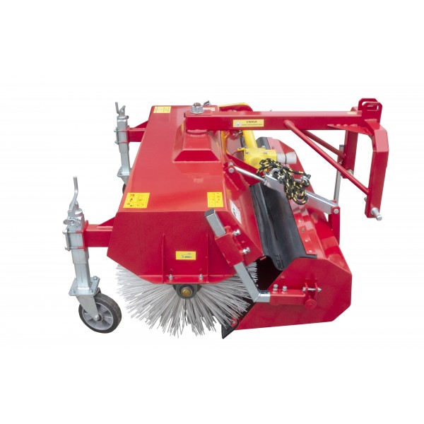 Zametač 150 cm za traktor 4FARMER s košem