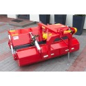 Barredora de 150 cm para tractor 4FARMER con cesta