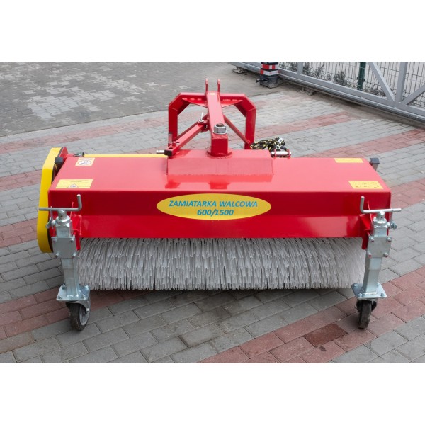 150 cm zametací stroj za traktor 4FARMER s košom