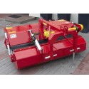 150 cm sweeper for the 4FARMER tractor with a basket