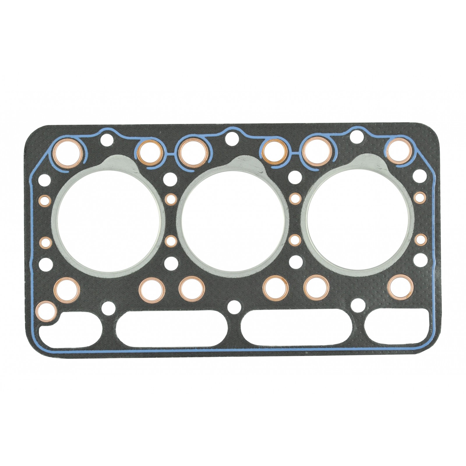 Head gasket / 76 mm / Kubota D1100 / L2000 / L2201 / L225 / L2350DT / L2350F / L245