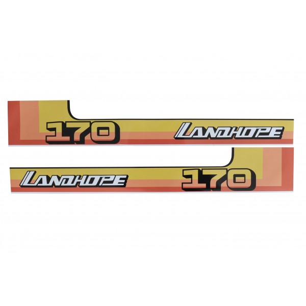 Iseki TU170 Landhope stickers