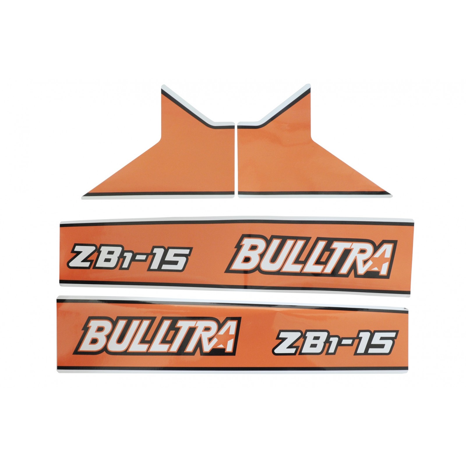 Samolepky Kubota Bulltra B1-15, ZB1-15