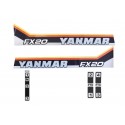 Autocollants Yanmar FX20
