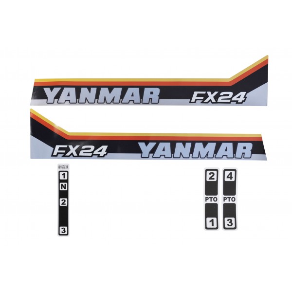 Naklejki Yanmar FX24 | Traktor.com.pl