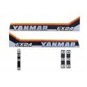 Nálepky Yanmar FX24