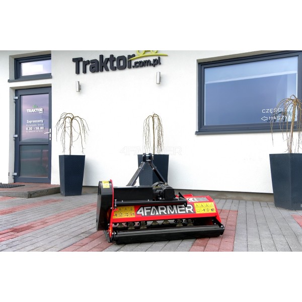 Desbrozadora de martillos EF 95 Economy (roja) 4FARMER