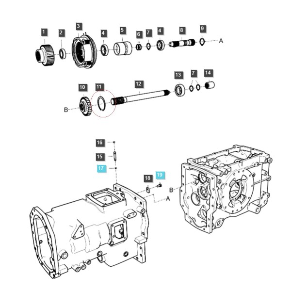 Segerring Ø 72 / LS MT1.25 / LS MT3.35 / LS MT3.40 / LS MT3.50 / LS MT3.60 / S811072001 / 40029301