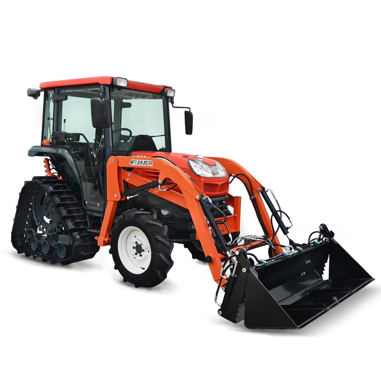 Kubota KT27 4x4 - 26.7 KM + ładowacz czołowy 4FARMER | Traktor.com.pl