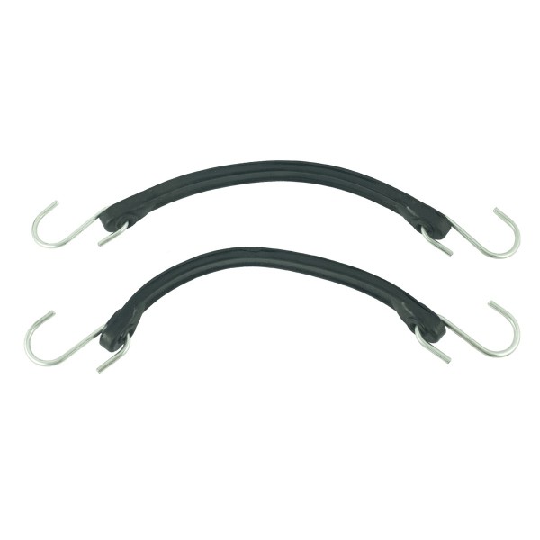 Ruban en caoutchouc 2 x 230 mm / attelage trois points en caoutchouc / ressort en caoutchouc pour suspensions à trois points