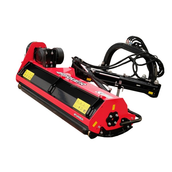 AGLK-K 165 Desbrozadora de brazo profesional con martillos (roja) 4FARMER