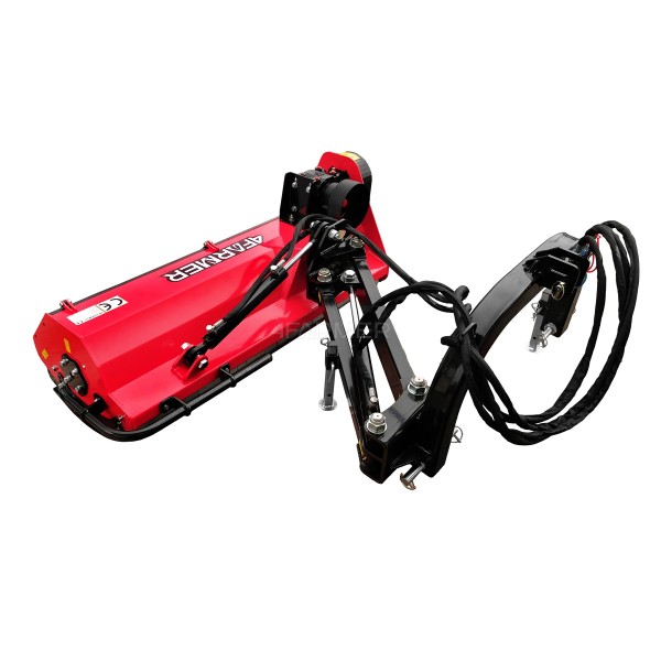 AGLK-K 165 Desbrozadora de brazo profesional con martillos (roja) 4FARMER