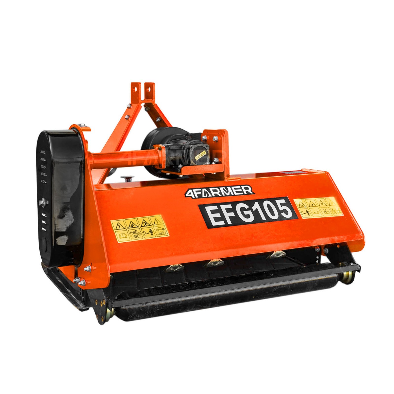 Flail mower EFG 105 Standard (orange) 4FARMER
