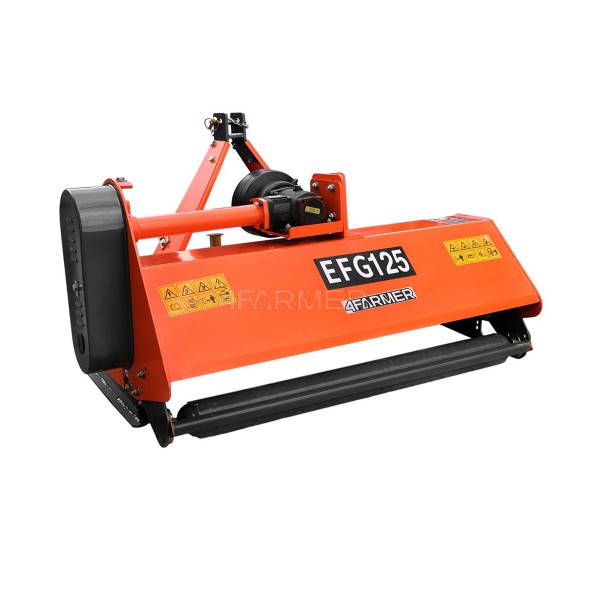 Flail mower EFG 115 Standard (orange) 4FARMER