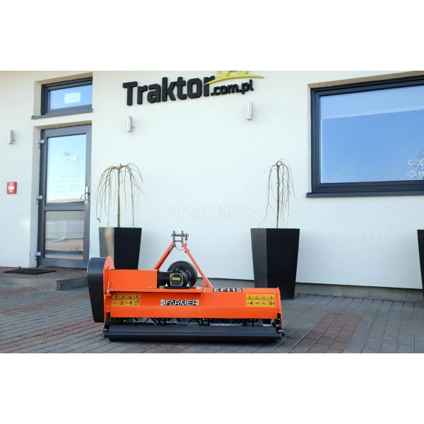 EF 105 Economy flail mower (orange) 4FARMER