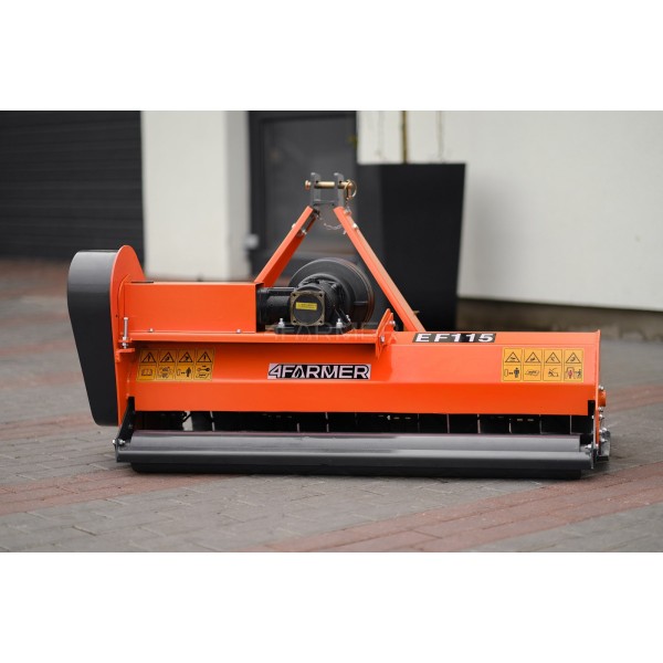 Flail mower EF 125 Economy (orange) 4FARMER
