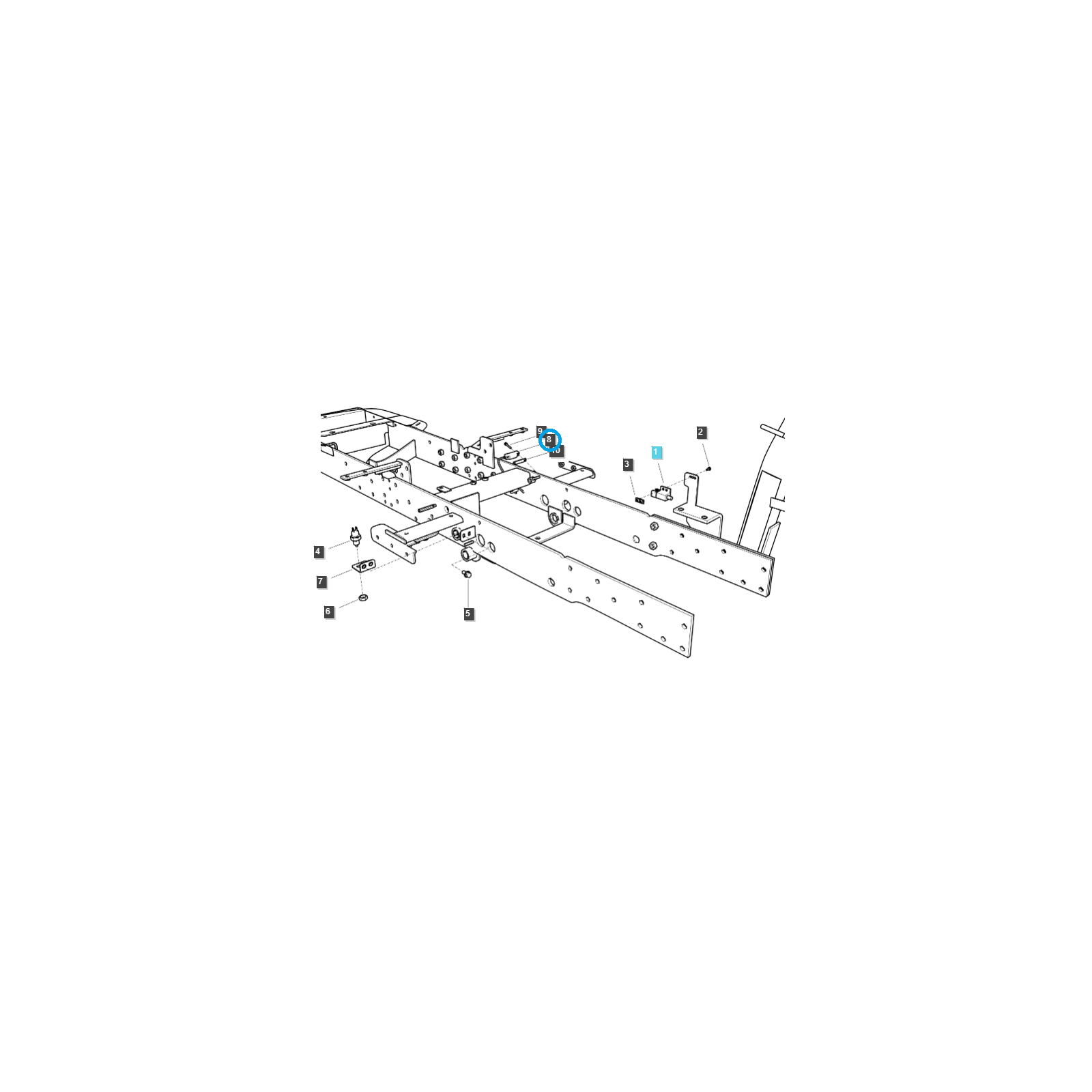 Proximity sensor / TRG750 / LS Tractor / LS XJ25/LS J23/LS J27 / no. 40228564