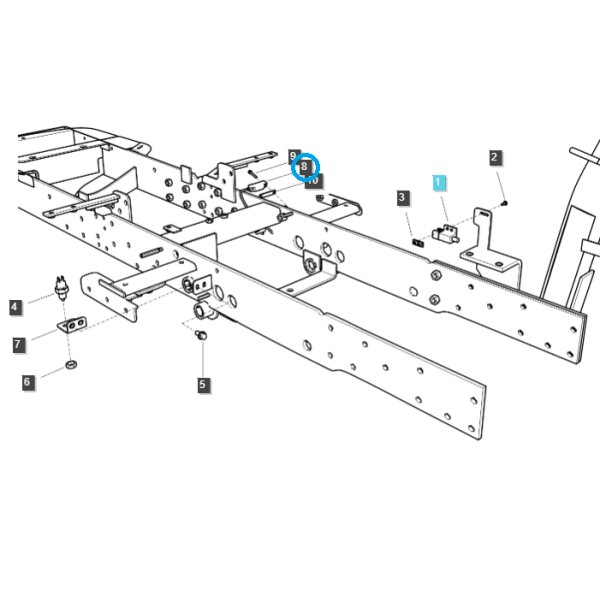 Capteur de proximité / TRG750 / Tracteur LS / LS XJ25/LS J23/LS J27 / no.