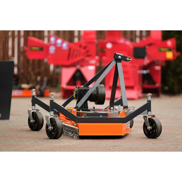 Kosiarka pielęgnacyjna FMK 120 Standard (pomarańczowa) 4FARMER | Traktor.com.pl