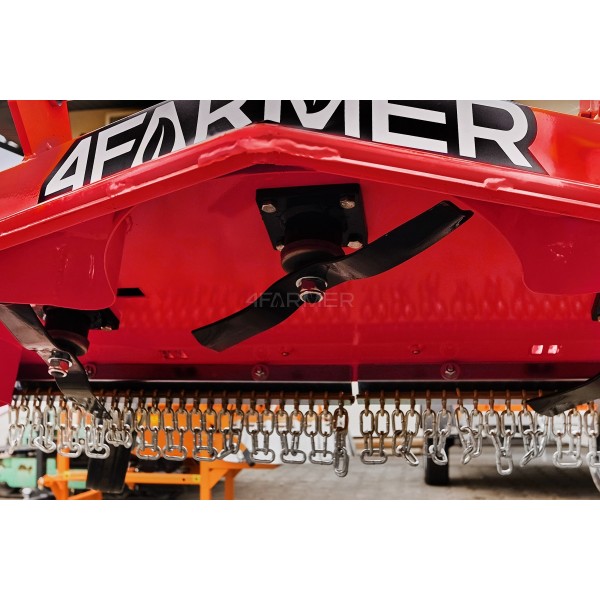 FMK 100 Standard (rot) 4FARMER Rasenmäher
