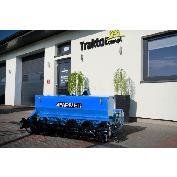 Trennfräse mit Sämaschine SBZ 165 Standard 4FARMER (blau)