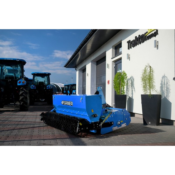 Oddeľovací kultivátor so sejačkou SBZ 165 Standard 4FARMER (modrý)