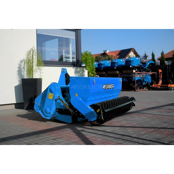 Separador de motocultor con sembradora SBZ 165 Standard 4FARMER (azul)
