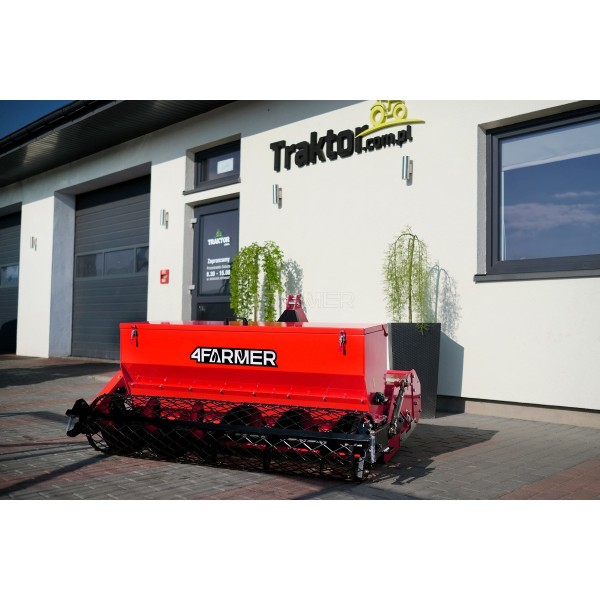 Trennfräse mit Sämaschine SBZ 165 Standard 4FARMER (rot)