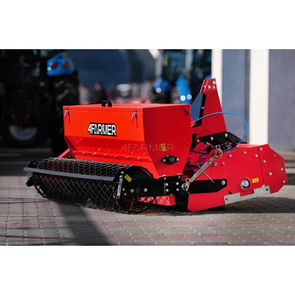 Trennfräse mit Sämaschine SBZ 165 Standard 4FARMER (rot)