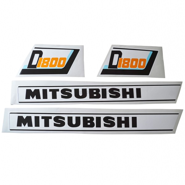 Autocollants Mitsubishi D1800