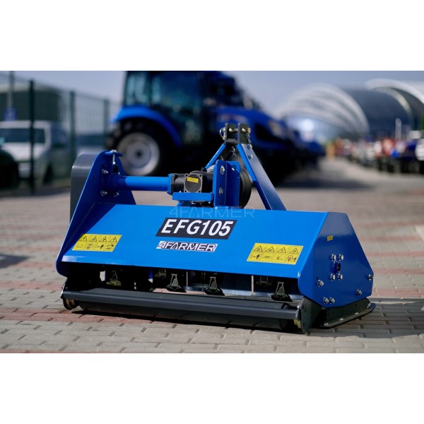 Schlegelmäher EFG 105 Standard (blau) 4FARMER