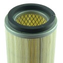 Filtro de aire / 62 x 265 mm / Iseki TA530 / TA538 / TE4370 / TF317 / TF321 / TF325 / TF330 / TK532