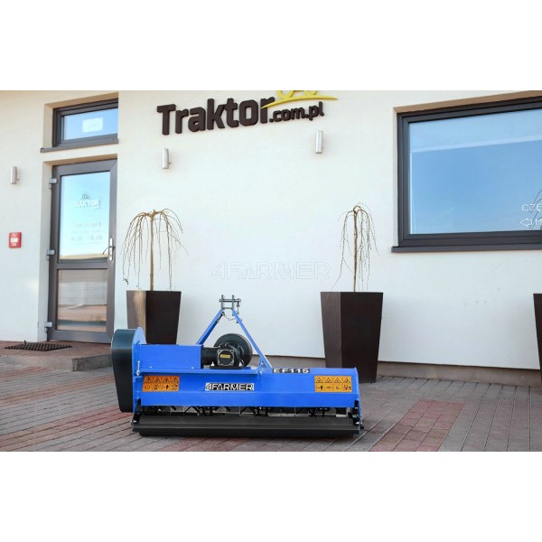 Kosiarka bijakowa EF 125 Economy (niebieska) 4FARMER | Traktor.com.pl
