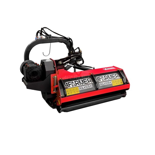 Kosiarka bijakowa na wysięgniku AGLK-K 105 Professional (czerwona) 4FARMER | Traktor.com.pl