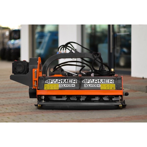 AGLK-K 105 Professional boom flail mower (orange) 4FARMER