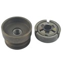 Embrayage de déchiqueteuse, 20230508A, poulie de déchiqueteuse, roulement, DR-GS-65H, Loncin 196 cc, DR-CS-6.5H