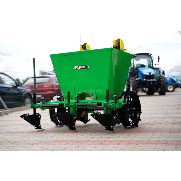 Sembradora de dos hileras K2 4FARMER para plantar plantas bulbosas