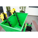 Sembradora de dos hileras K2 4FARMER para plantar plantas bulbosas