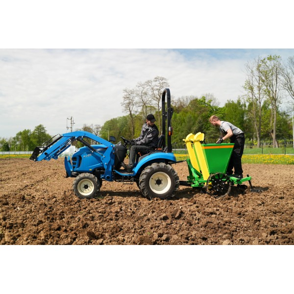 Semoir à deux rangs K2 4FARMER pour la plantation de plantes bulbeuses