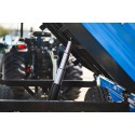 Single-axle agricultural trailer 2.5T with tipper and brake 4FARMER