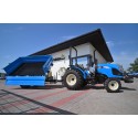 Single-axle agricultural trailer 2.5T with tipper and brake 4FARMER